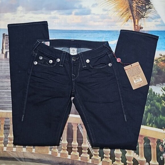 True Religion Jeans Johnny Big QT Size 26 New - Picture 2 of 6